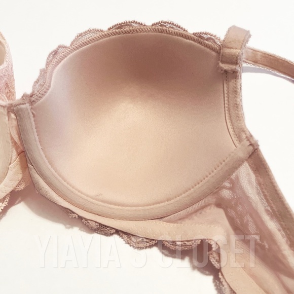 Le Mystere 34DDD/F Sophia 2435 Lace Underwire Bra - Peach Blossom - Picture 12 of 16